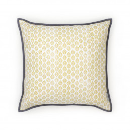 Housse de coussin 45x45 EVA céladon - Camengo Life